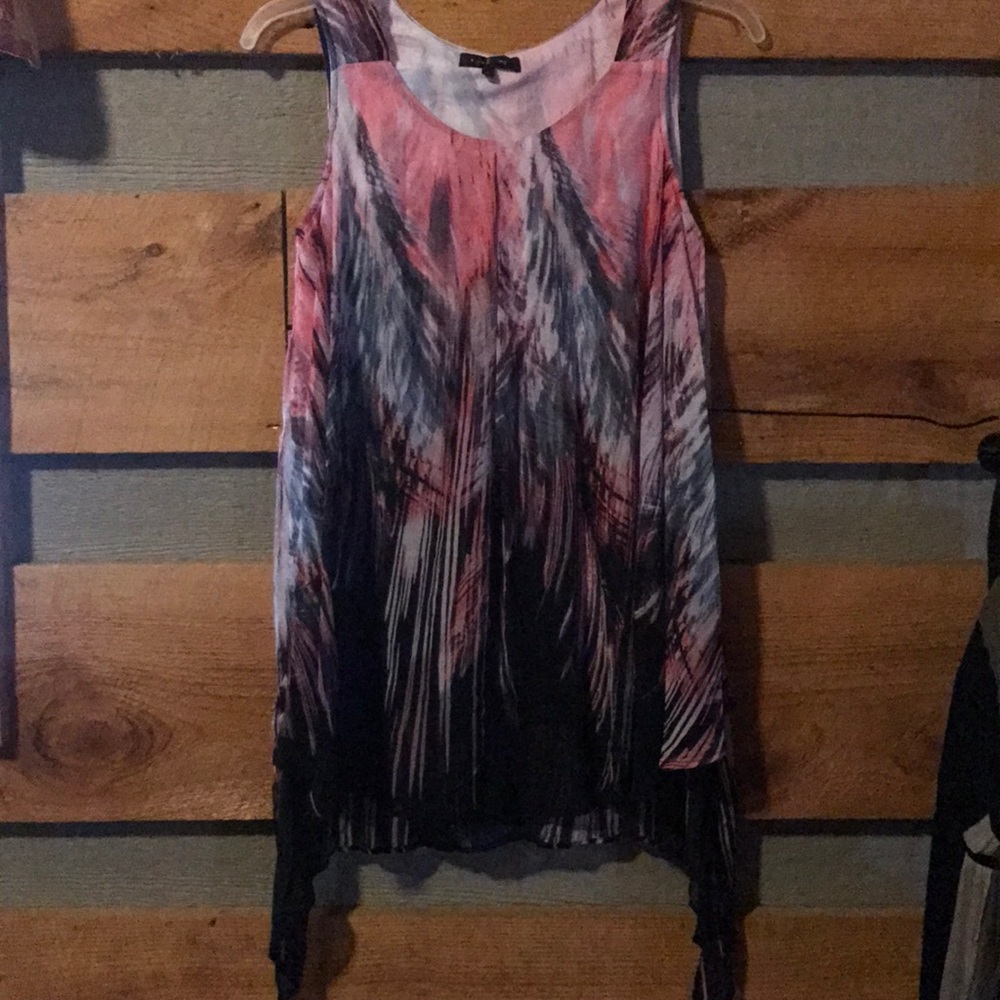 Fun and funky silkie women's top